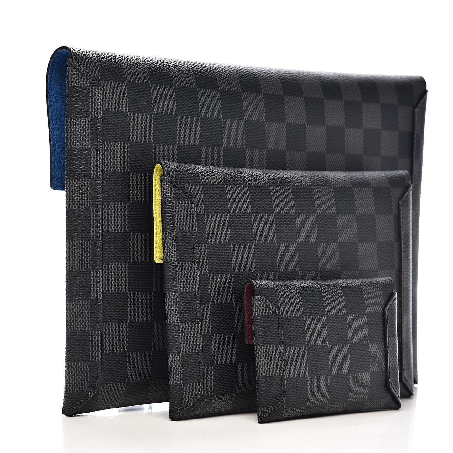 Damier Graphite Alpha Triple Pochette