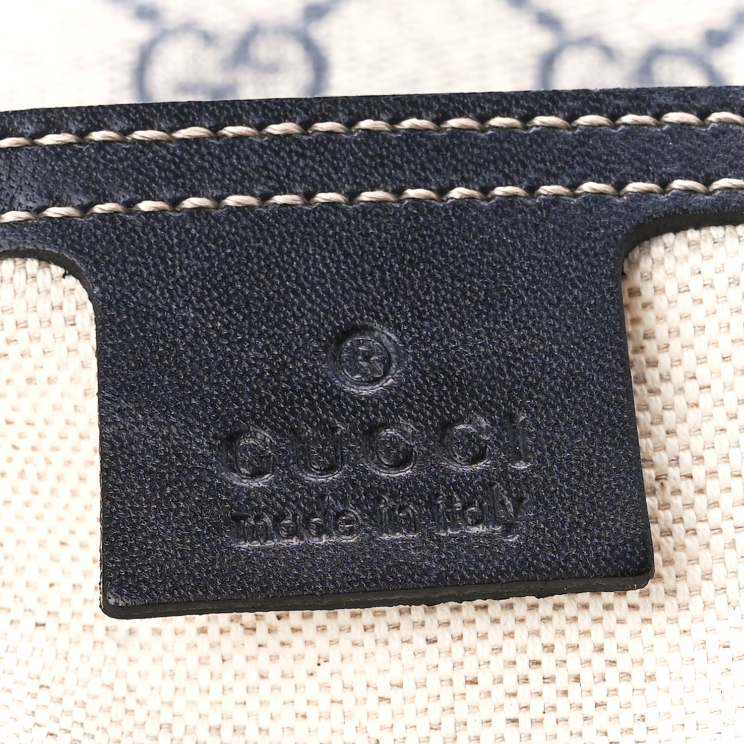 Gucci GG Plus Monogram Joy Vertical Tote Navy 8 of 13