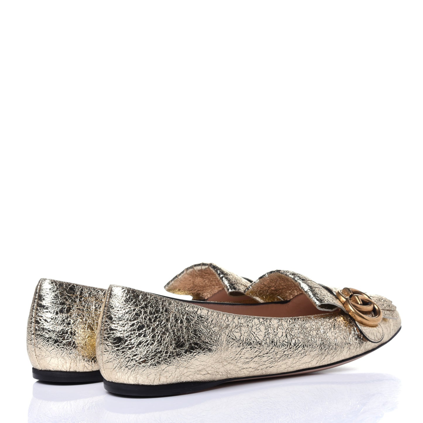 Galassia GG Marmont Fringe Flats 39 Platino