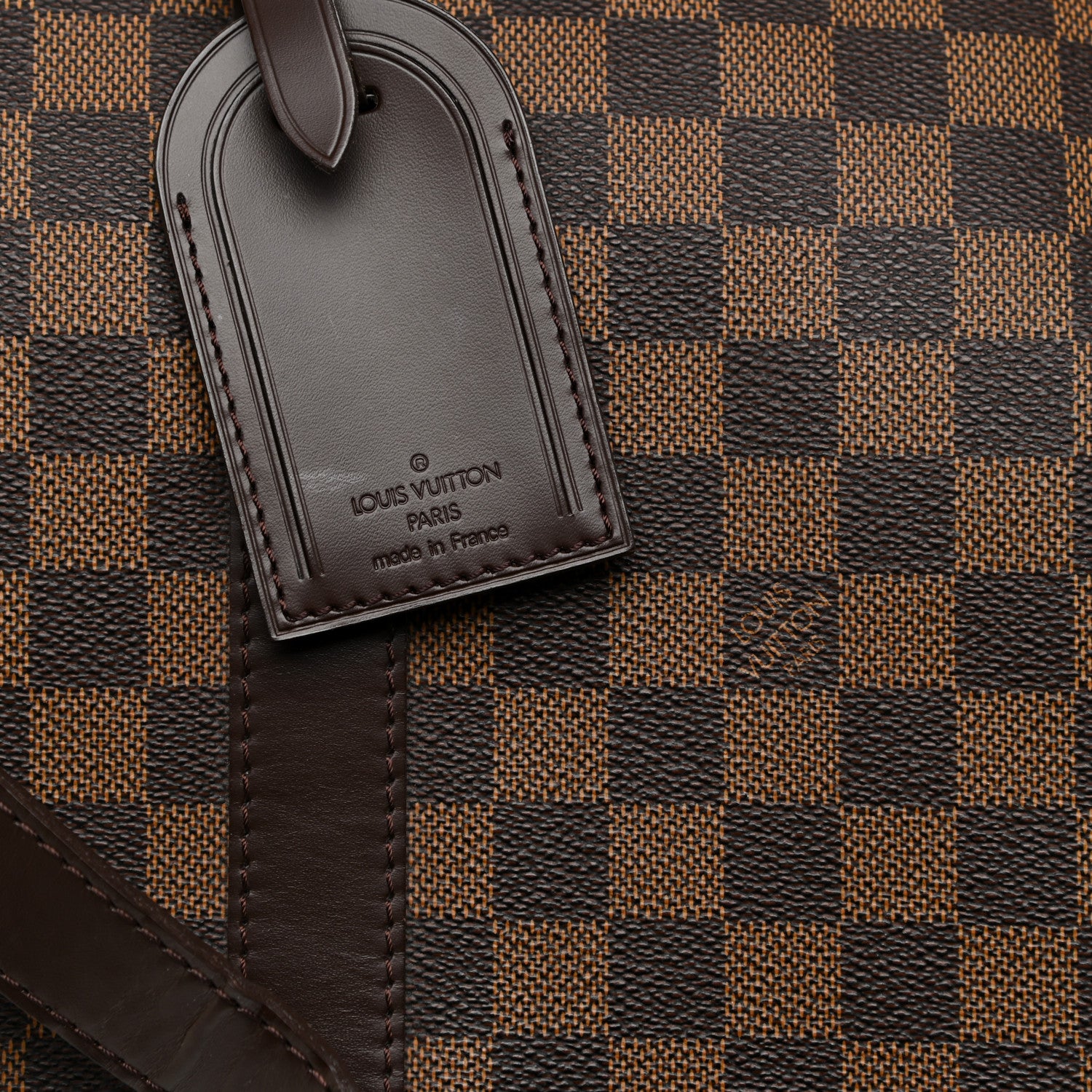 Louis Vuitton Damier Ebene Keepall Bandouliere 55 7 of 22