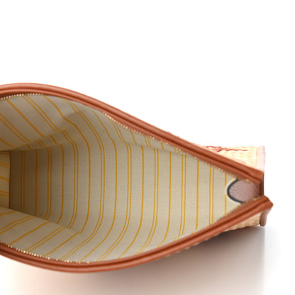 Louis Vuitton Raffia Monogram Giant Toiletry Pouch 26 Tan 5 of 9