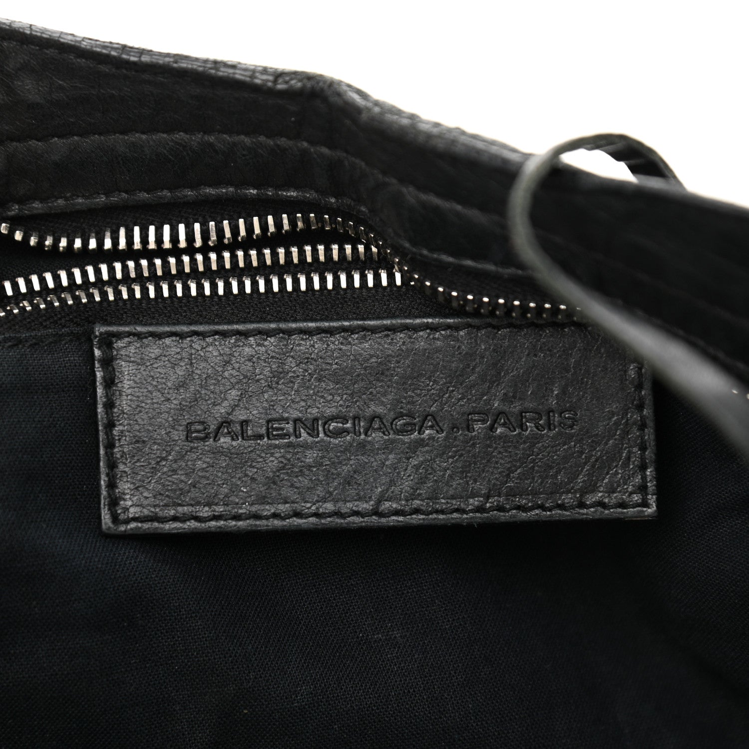 Balenciaga Pony Hair Silver Classic Hardware City Black 6 of 14