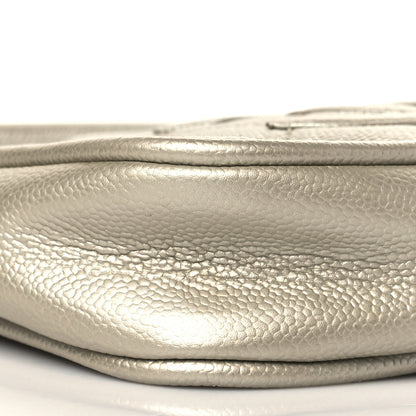 Chanel Metallic Caviar Quilted CC Hobo Gold 9 of 10