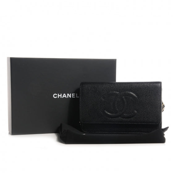Caviar Timeless Wallet on Chain WOC Black