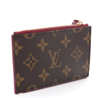 Louis Vuitton Monogram Zipped Card Holder Fuchsia 2 of 5