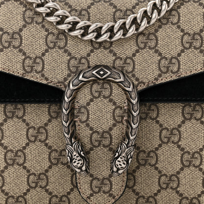 Gucci GG Supreme Monogram Mini Dionysus Shoulder Bag Black 8 of 11