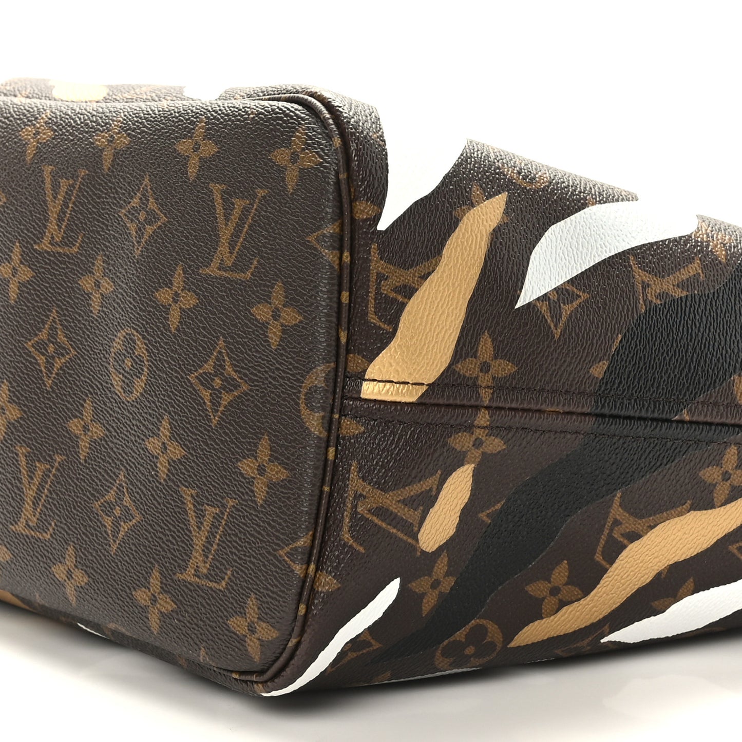 x LoL Monogram Neverfull MM Gold Silver