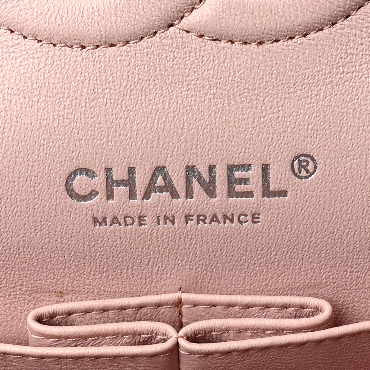 Chanel Lambskin Quilted Medium Double Flap Light Pink 6 of 10