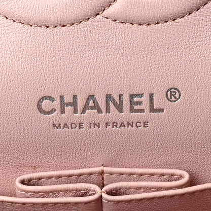 Chanel Lambskin Quilted Medium Double Flap Light Pink 6 of 10