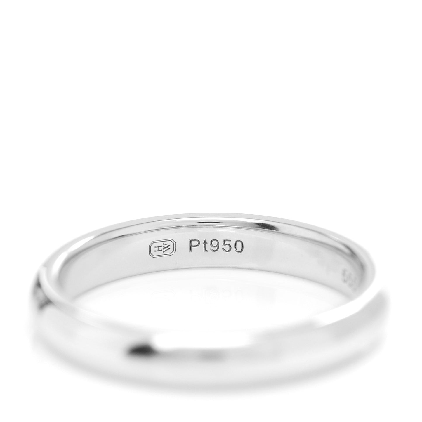 Platinum 3mm Wedding Band Ring 50 5.5