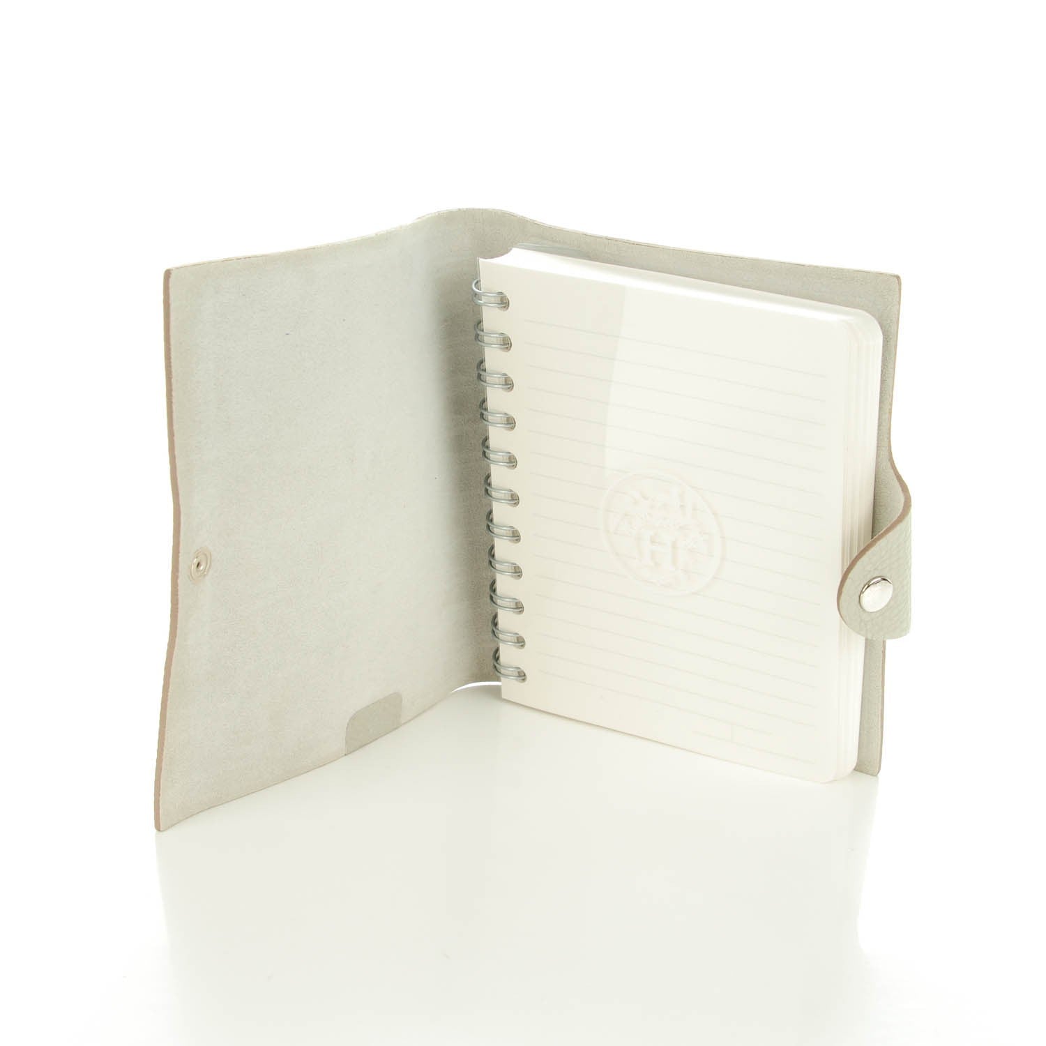 Hermes Togo Ulysse PM Notebook Cover Gris Perle 5 of 8