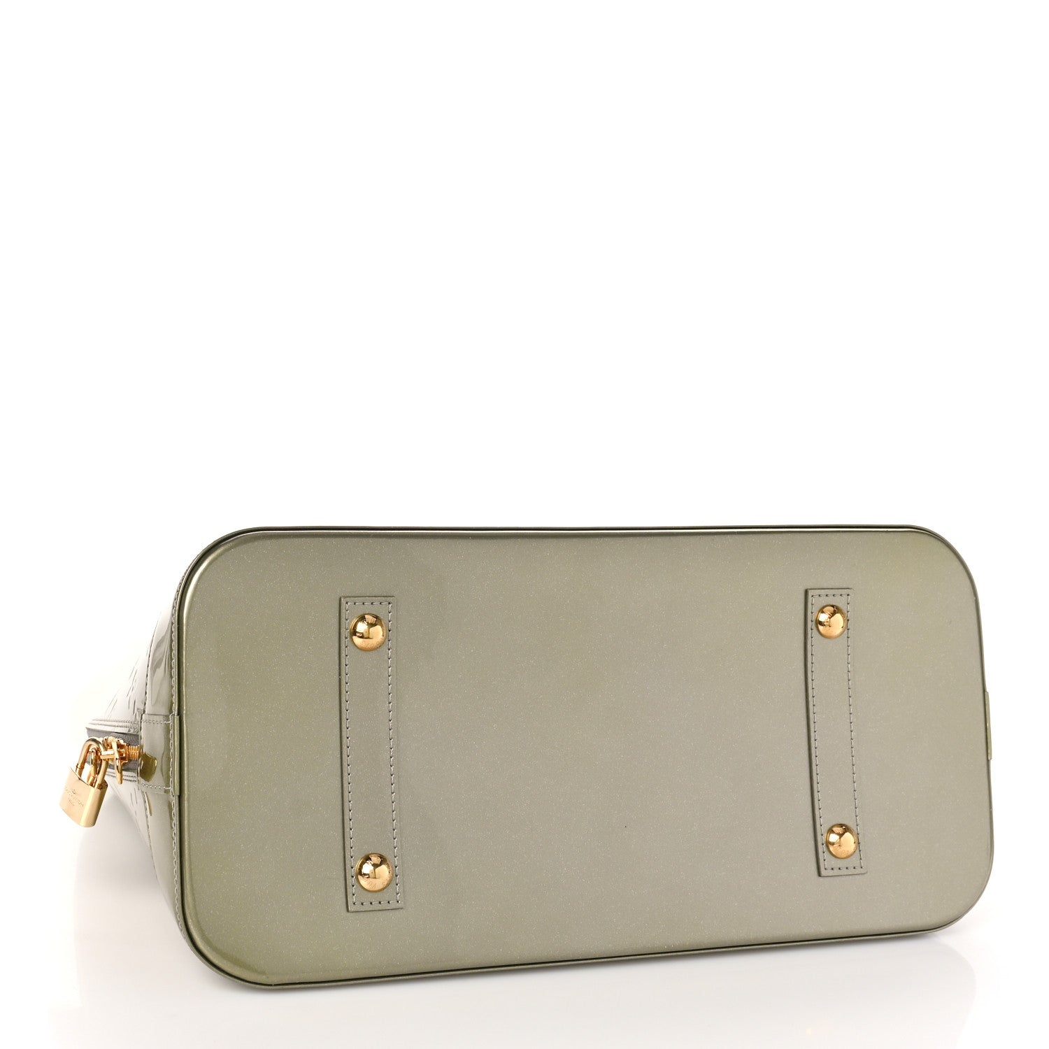 Louis Vuitton Vernis Alma GM Gris Art Deco 4 of 8