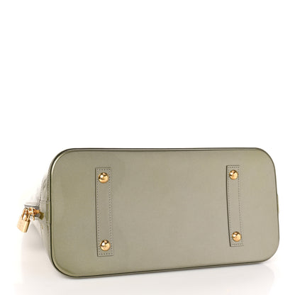 Louis Vuitton Vernis Alma GM Gris Art Deco 4 of 8