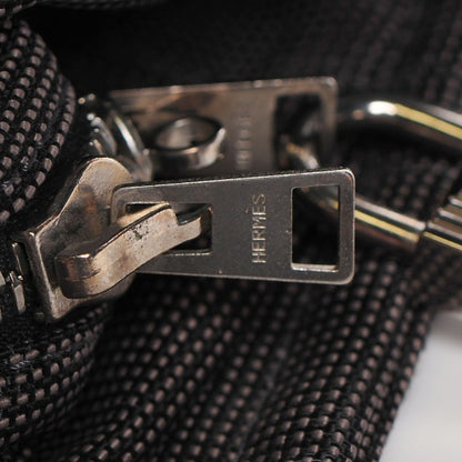 Hermes Canvas Herline MM Tote Grey 13 of 26