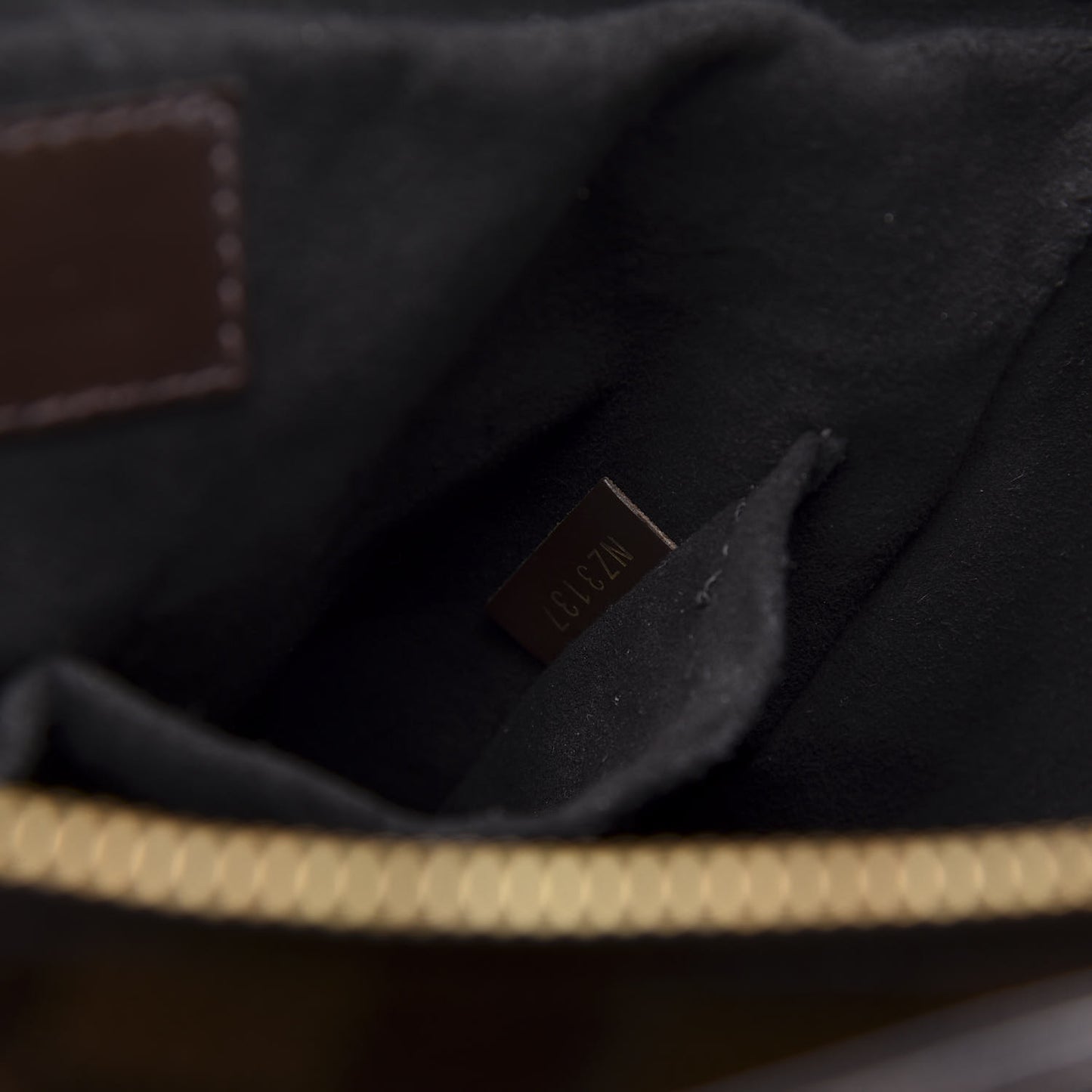 Cuir Taurillon Damier Ebene Normandy Black