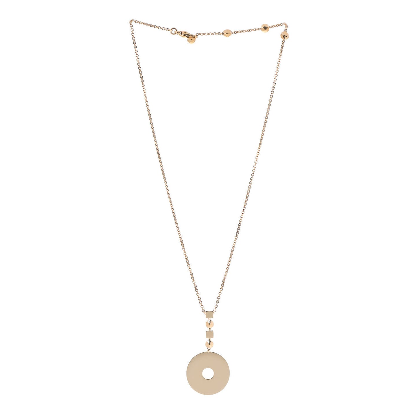 18K Yellow Gold Lucia Pendant Necklace
