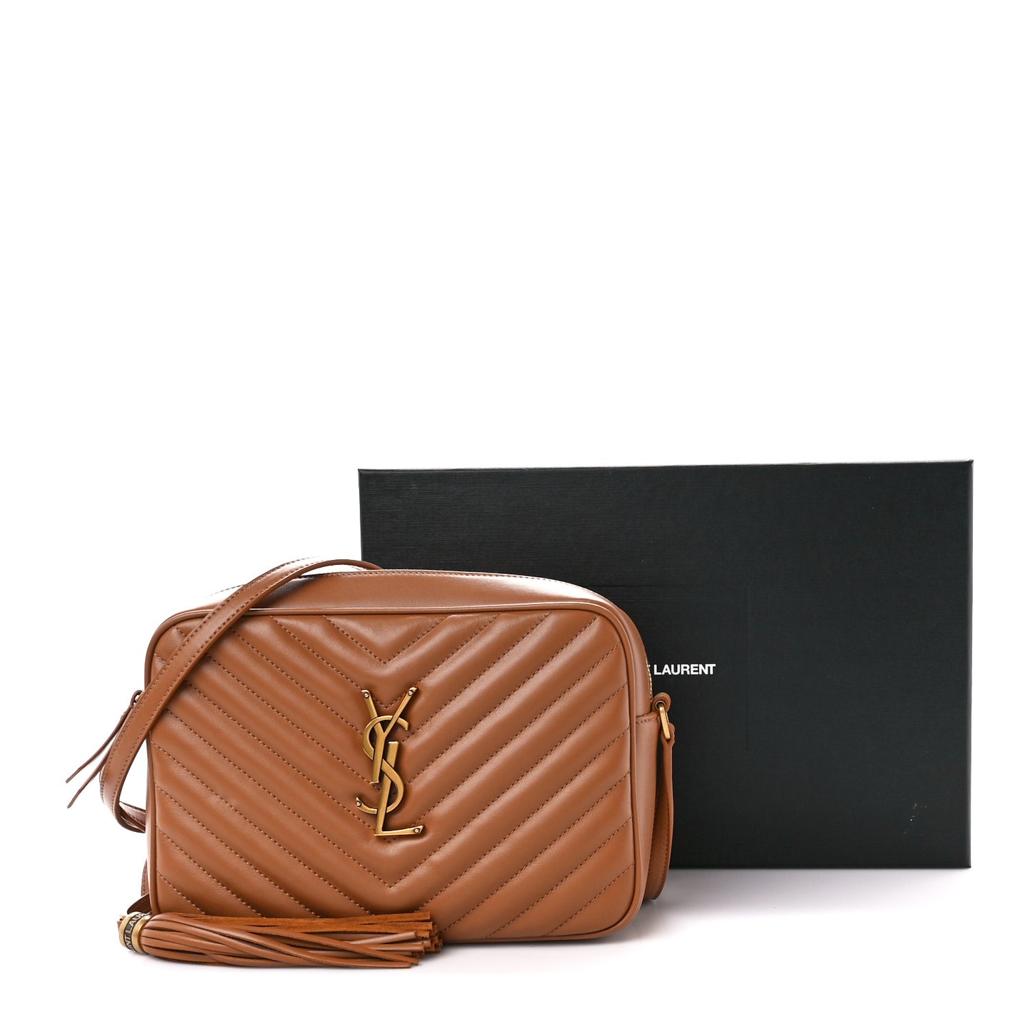 Calfskin Matelasse Monogram Lou Camera Bag Cinnamon