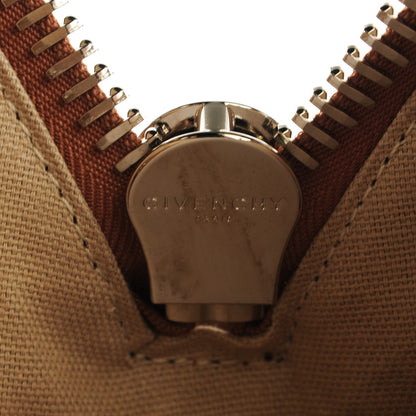 Givenchy Shiny Lord Calfskin Medium Antigona Dark Beige 9 of 9