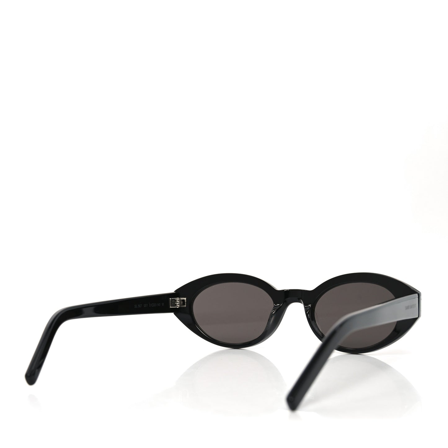 Acetate Sunglasses SL 567 001 Black