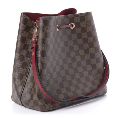 Louis Vuitton Damier Ebene Neonoe MM Cherry Berry 3 of 9