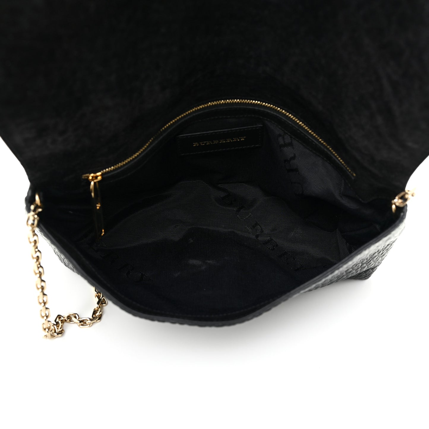 Signature Grain Medium Mildenhall Crossbody Bag Black