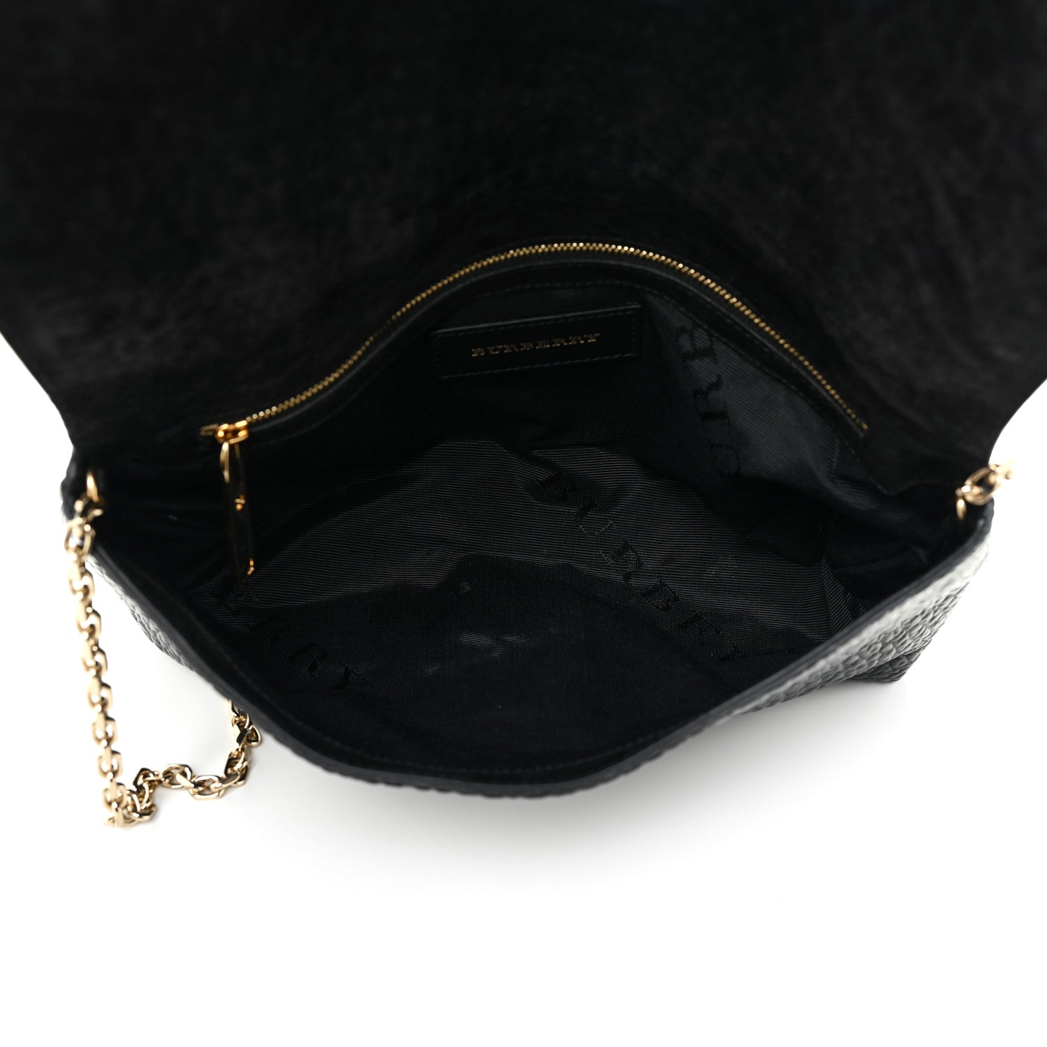 Burberry Signature Grain Medium Mildenhall Crossbody Bag Black 5 of 19