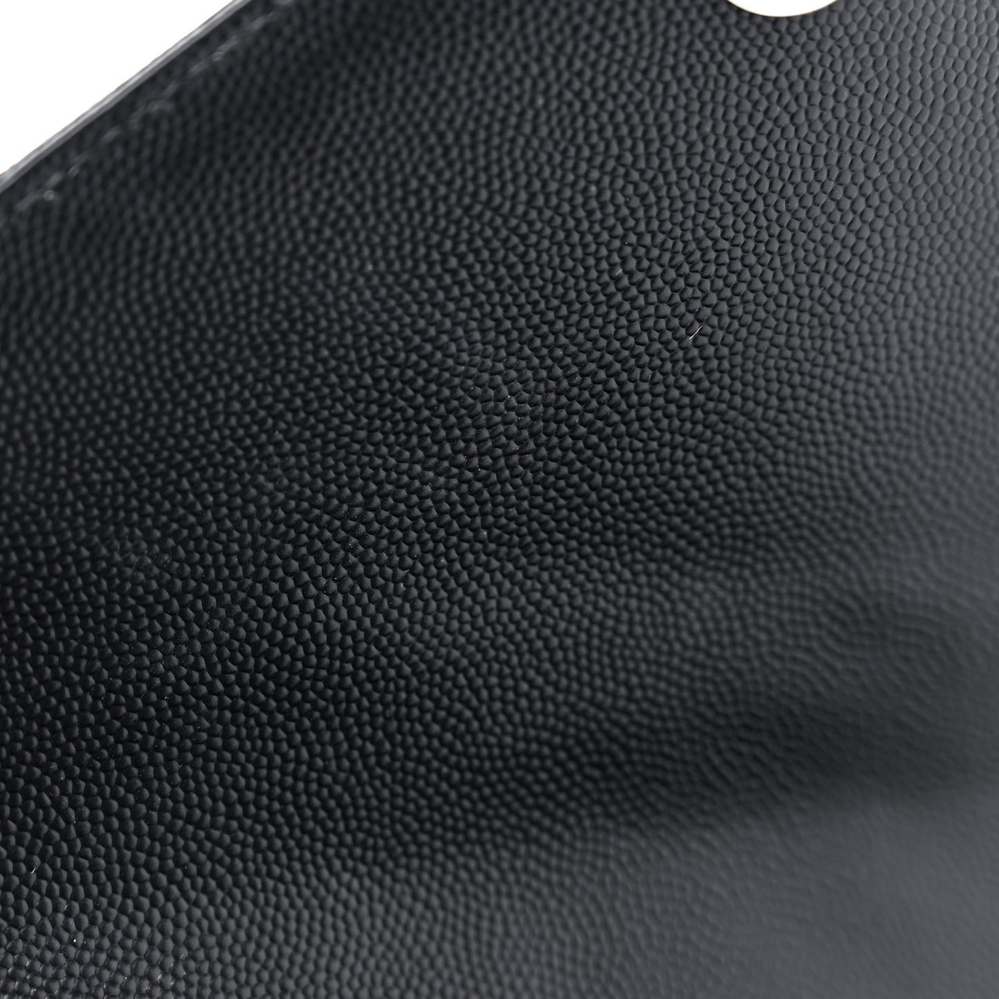 Grain De Poudre Textured Mixed Matelasse Triquilt Medium Monogram Satchel Black