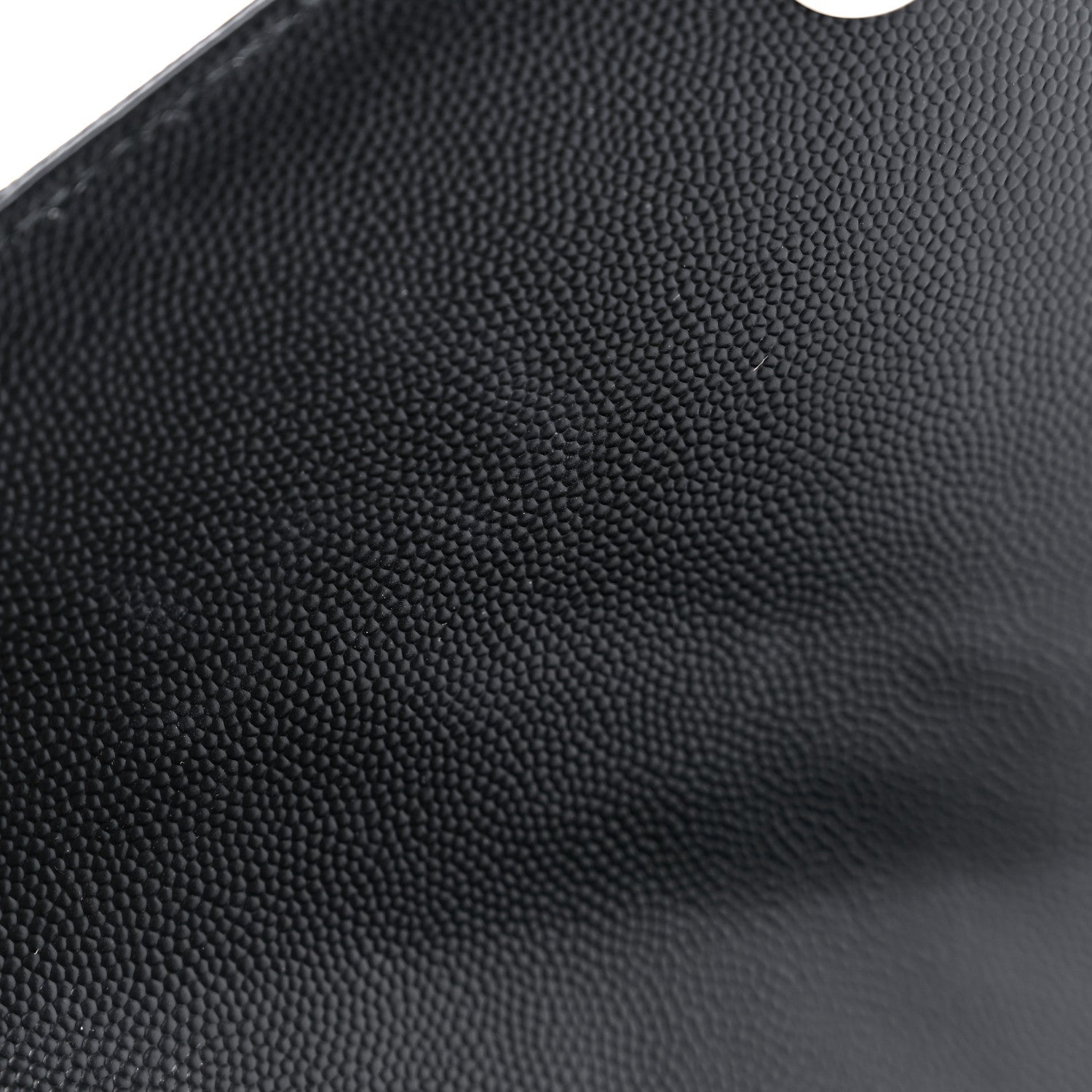 Saint Laurent Grain De Poudre Textured Mixed Matelasse Triquilt Medium Monogram Satchel Black 10 of 10