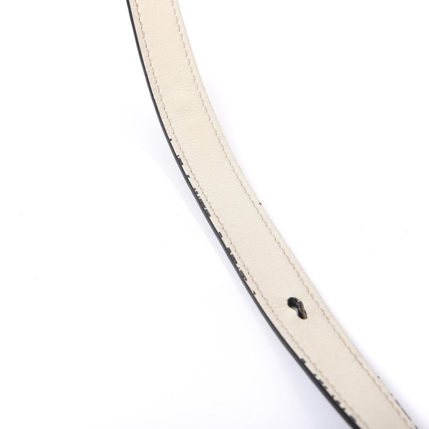 Calfskin Small Hudson Shoulder Bag Lace White