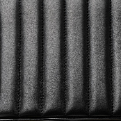 Saint Laurent Lambskin Matelasse Monogram Vicky Chain Wallet Black 13 of 15