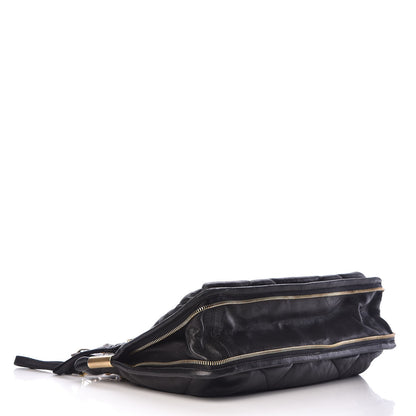 Lanvin Lambskin Quilted Medium Amalia Shoulder Bag Black 5 of 14
