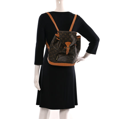 Louis Vuitton Monogram Montsouris MM Backpack 2 of 16