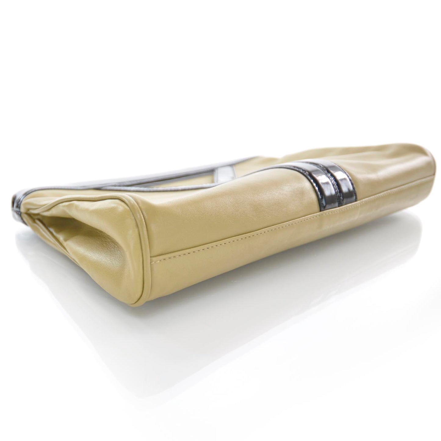 Oversized Cocktail Clutch Beige