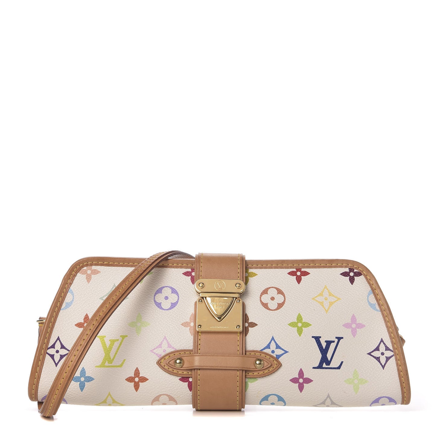 Monogram Multicolor Shirley White