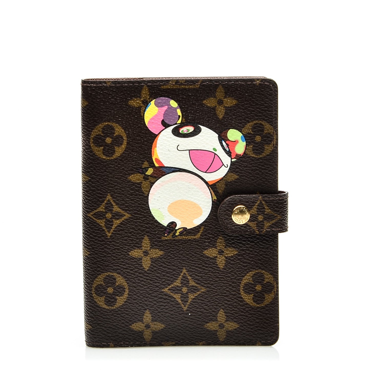 Monogram Panda Small Ring Agenda Cover