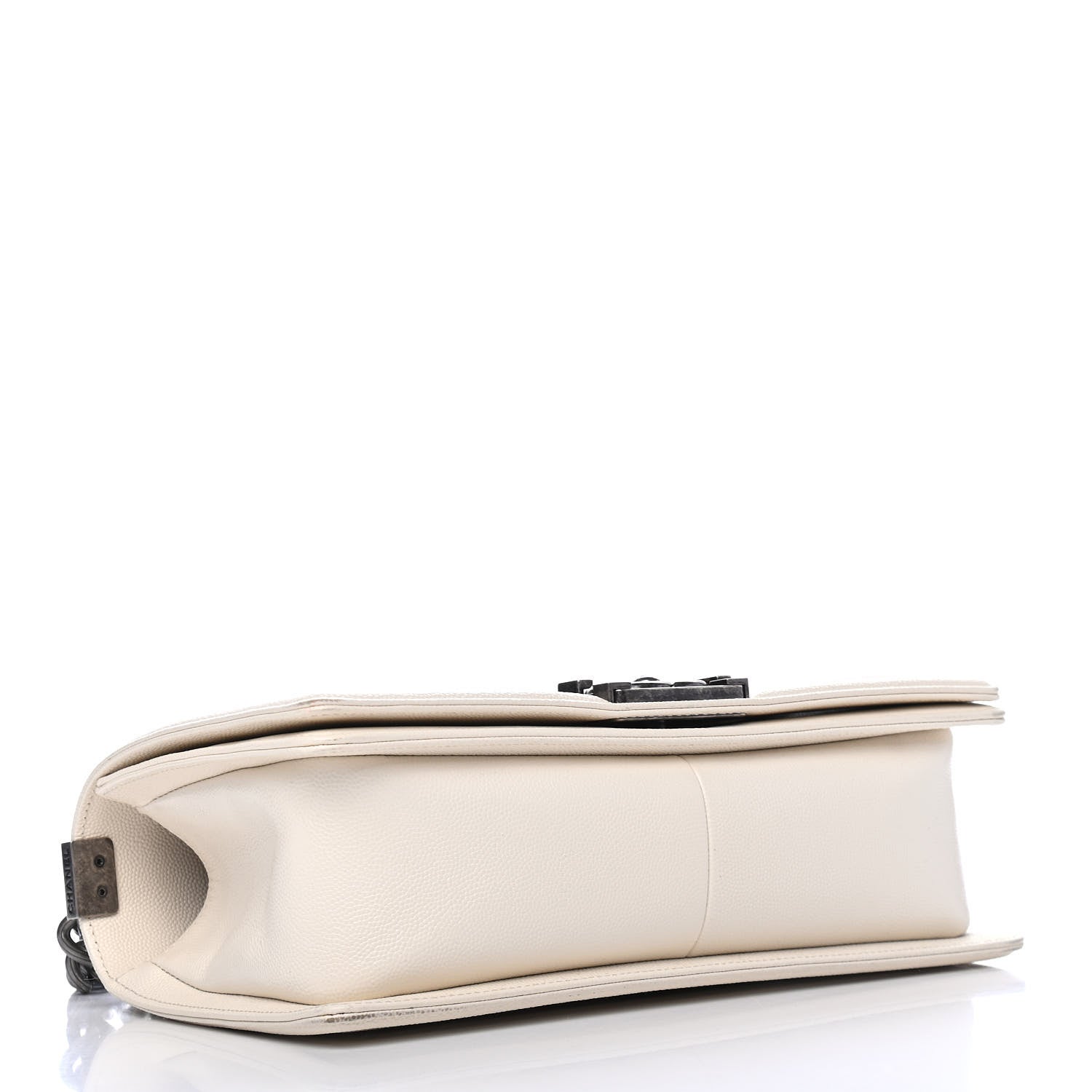 Chanel Caviar Quilted Medium Boy Flap Ivory 3 of 4