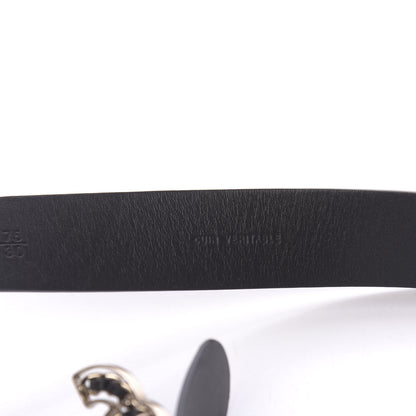 Chanel Calfskin CC Chain Belt 75 30 Dark Brown 5 of 8