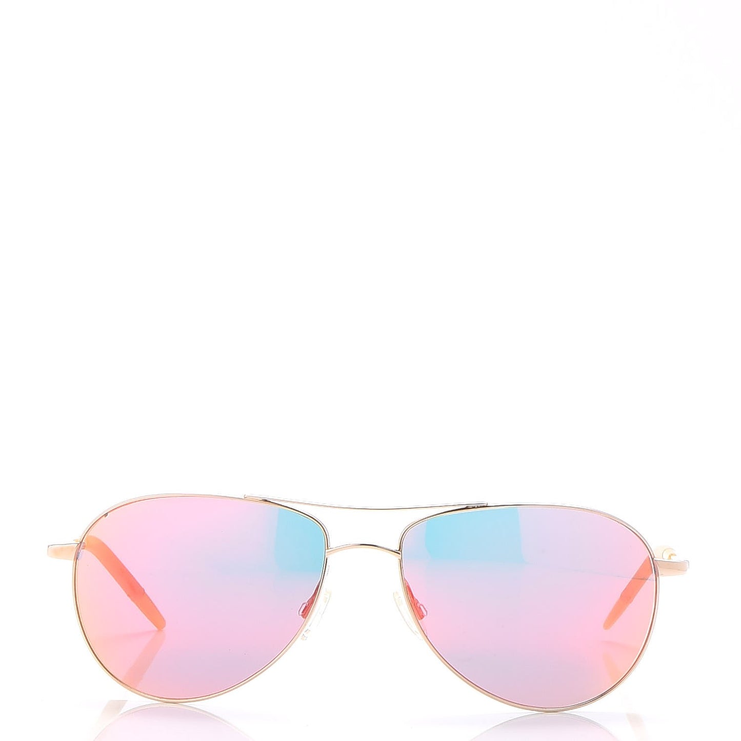 Photochromic Glass Benedict 59 Aviator Sunglasses Gold