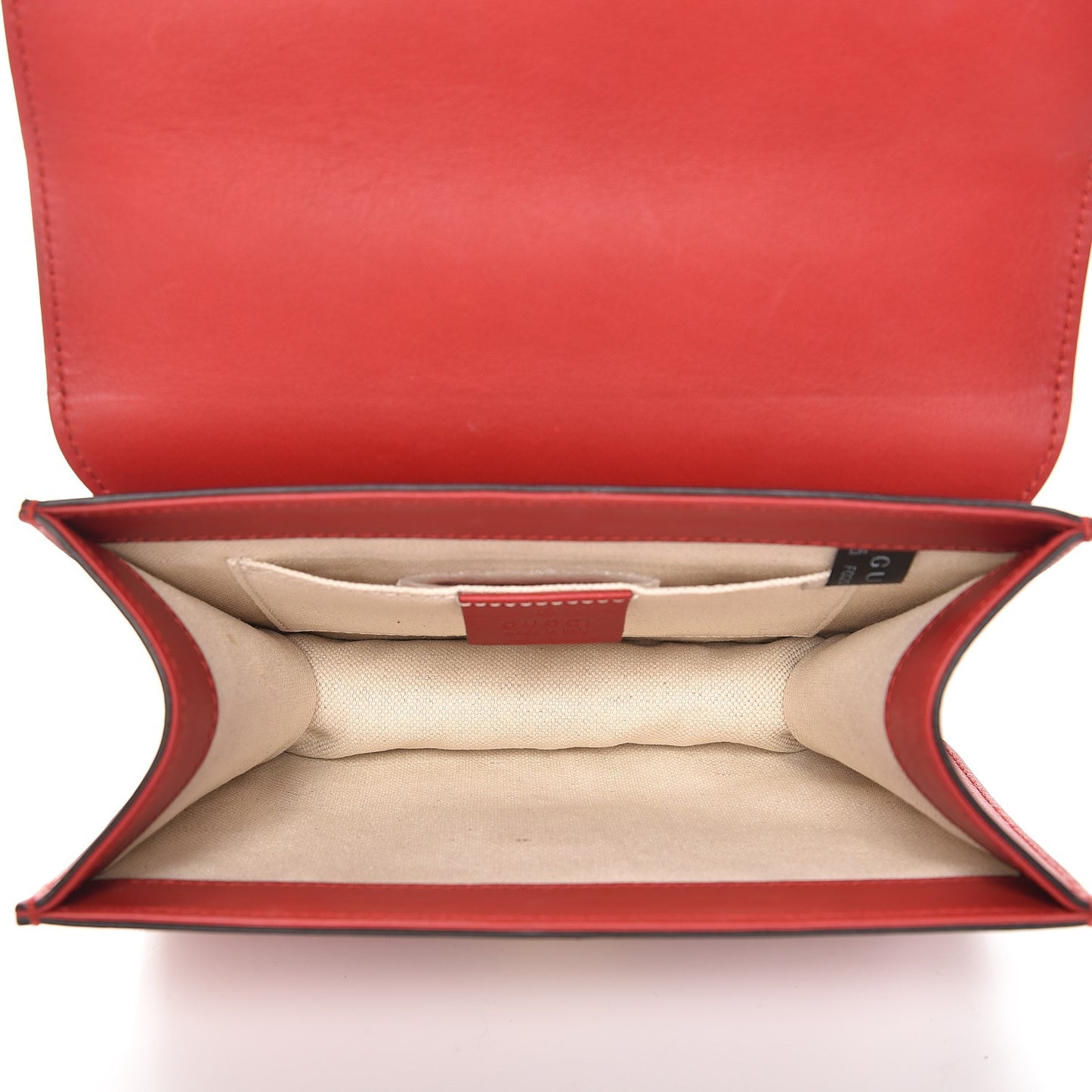 Calfskin Peony Small Chain Shoulder Bag Hibiscus Red