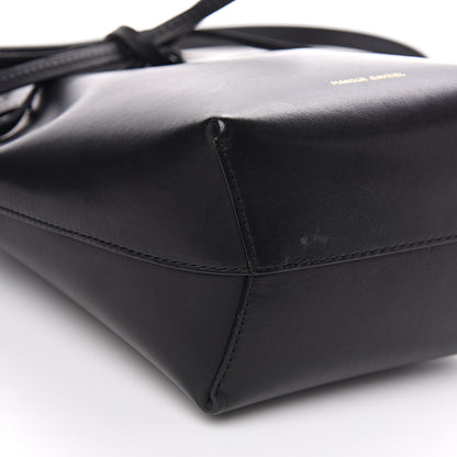 Mansur Gavriel Vegetable Tanned Mini Mini Bucket Bag Black Flamma 10 of 11
