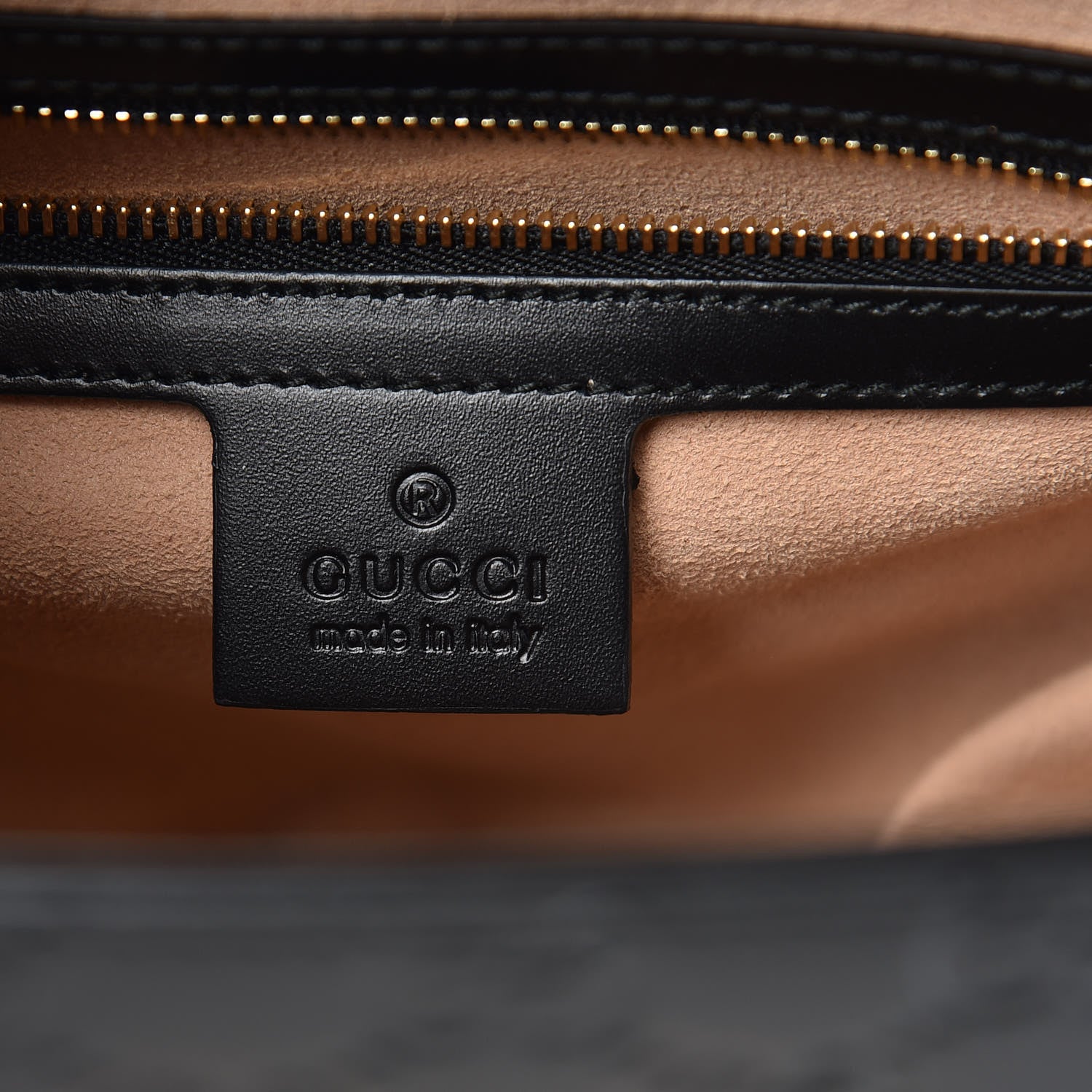 Gucci Guccissima Signature Small Padlock Top Handle Bag Black 8 of 9