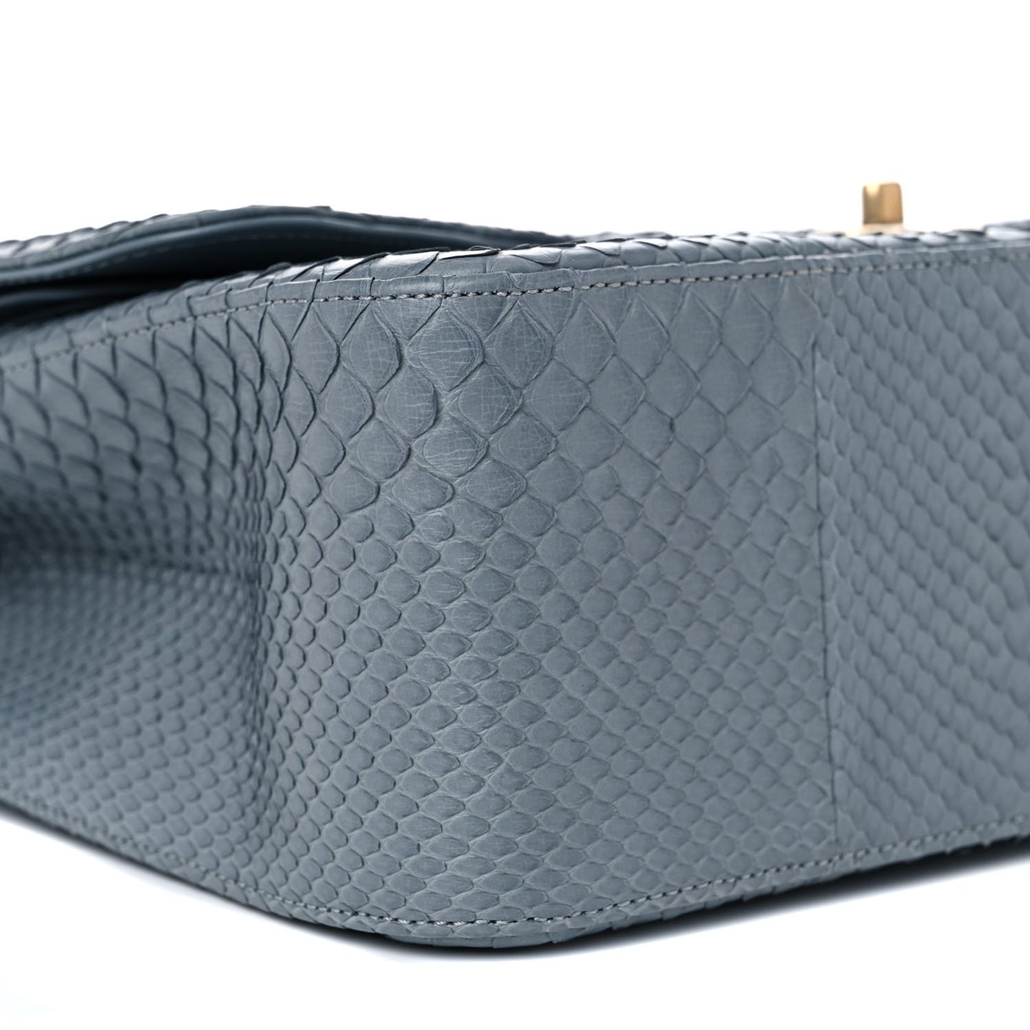 Python Jumbo Double Flap Light Blue