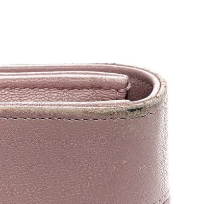 Chanel Sheepskin Quilted Mademoiselle Vintage Flap Wallet Pink 9 of 11