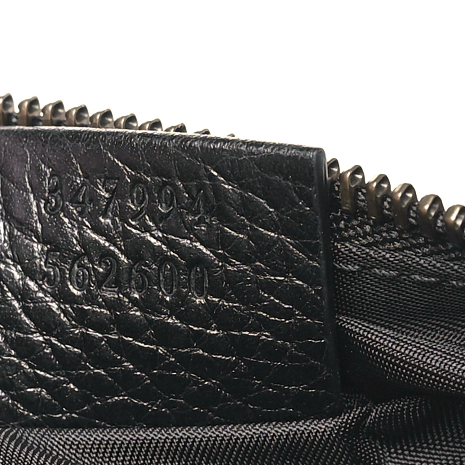 Gucci Pebbled Calfskin Mini Soho Disco Bag Black 7 of 10
