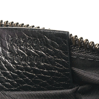 Gucci Pebbled Calfskin Mini Soho Disco Bag Black 7 of 10