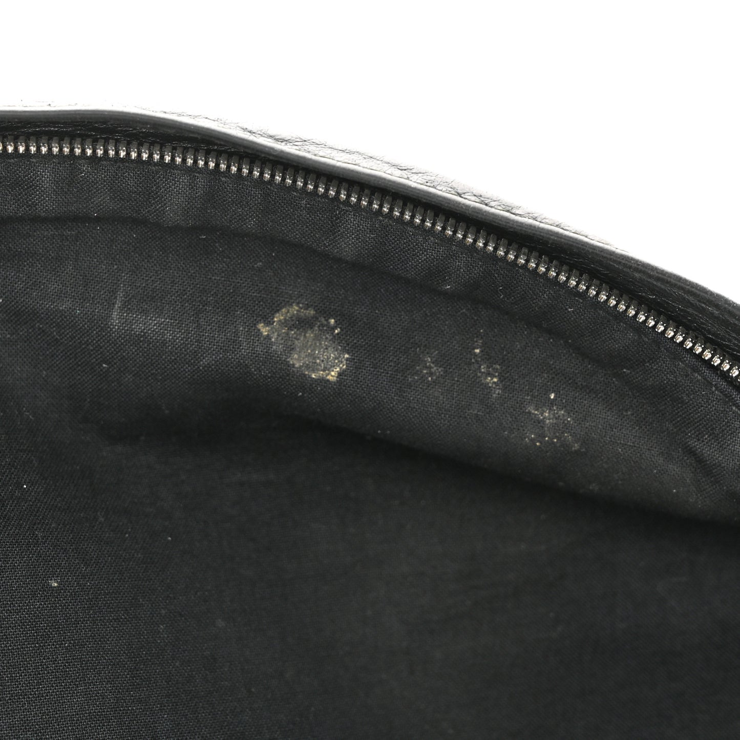 Smooth Calfskin Logo Large Everyday Beltpack Black White