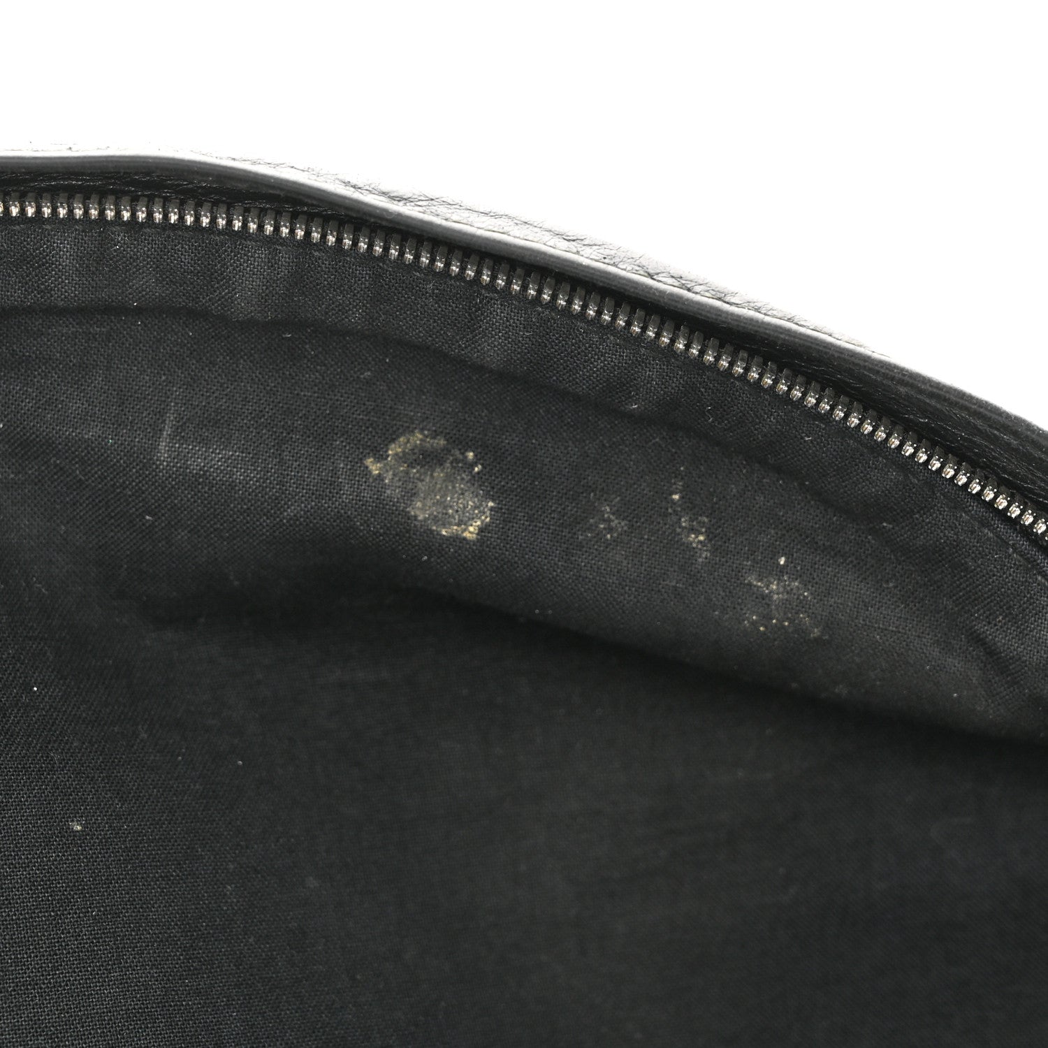 Balenciaga Smooth Calfskin Logo Large Everyday Beltpack Black White 12 of 15
