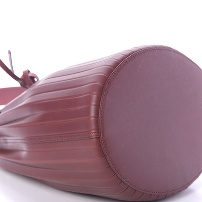 Mansur Gavriel Vegetable Tanned Calfskin Pleated Bucket Bag Borbo 6 of 13