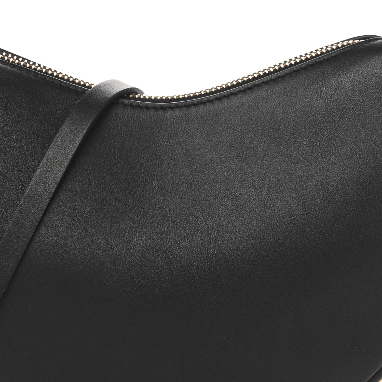 Fendi Vitello Grace Matte Mini Fendigraphy Hobo Bag Black 8 of 10