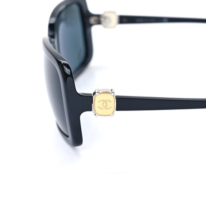 Chanel Acetate CC Logo Sunglasses 5175 Black 8 of 9